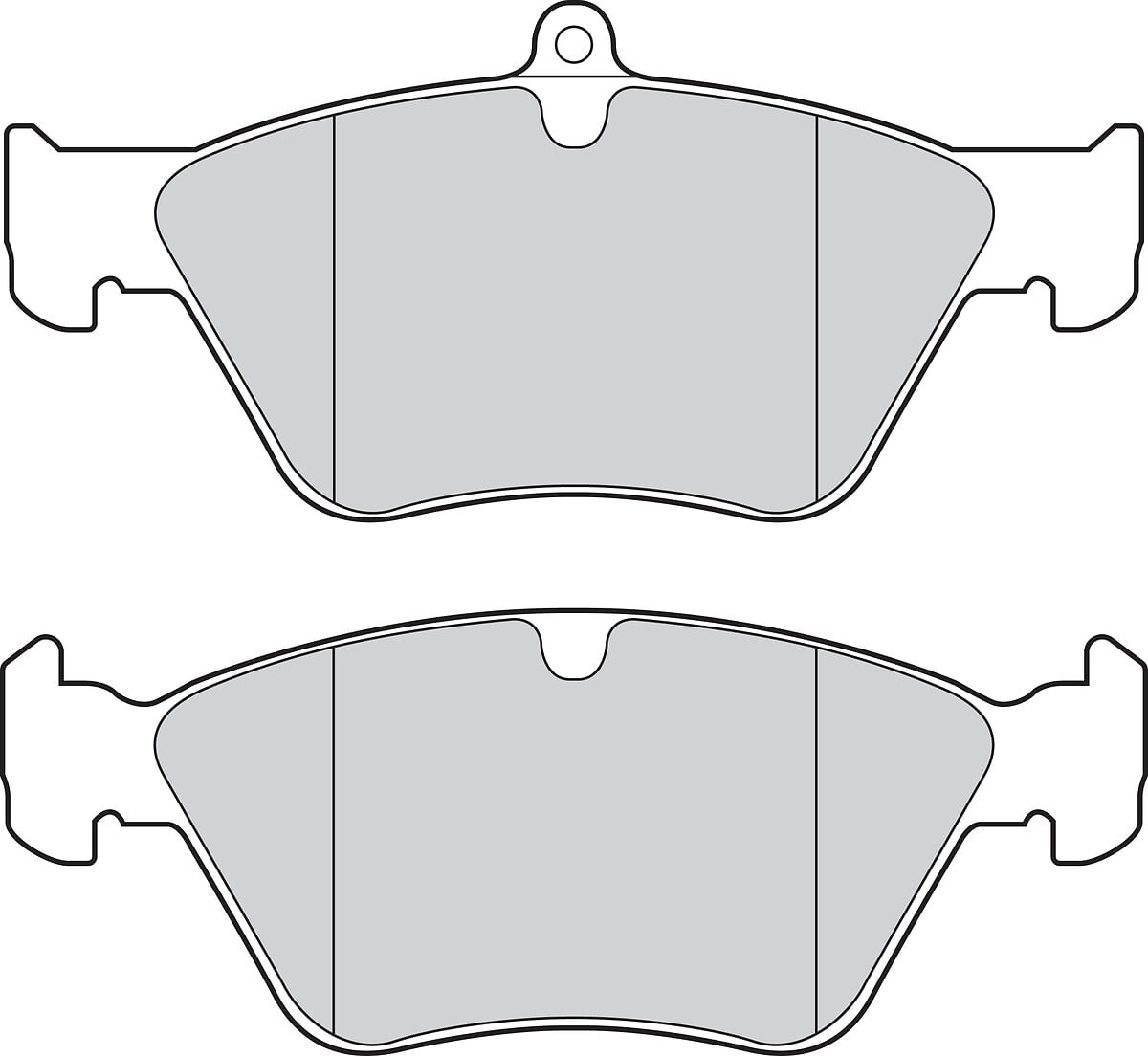 Jeu de 4 plaquettes de frein VALEO ref. 302844